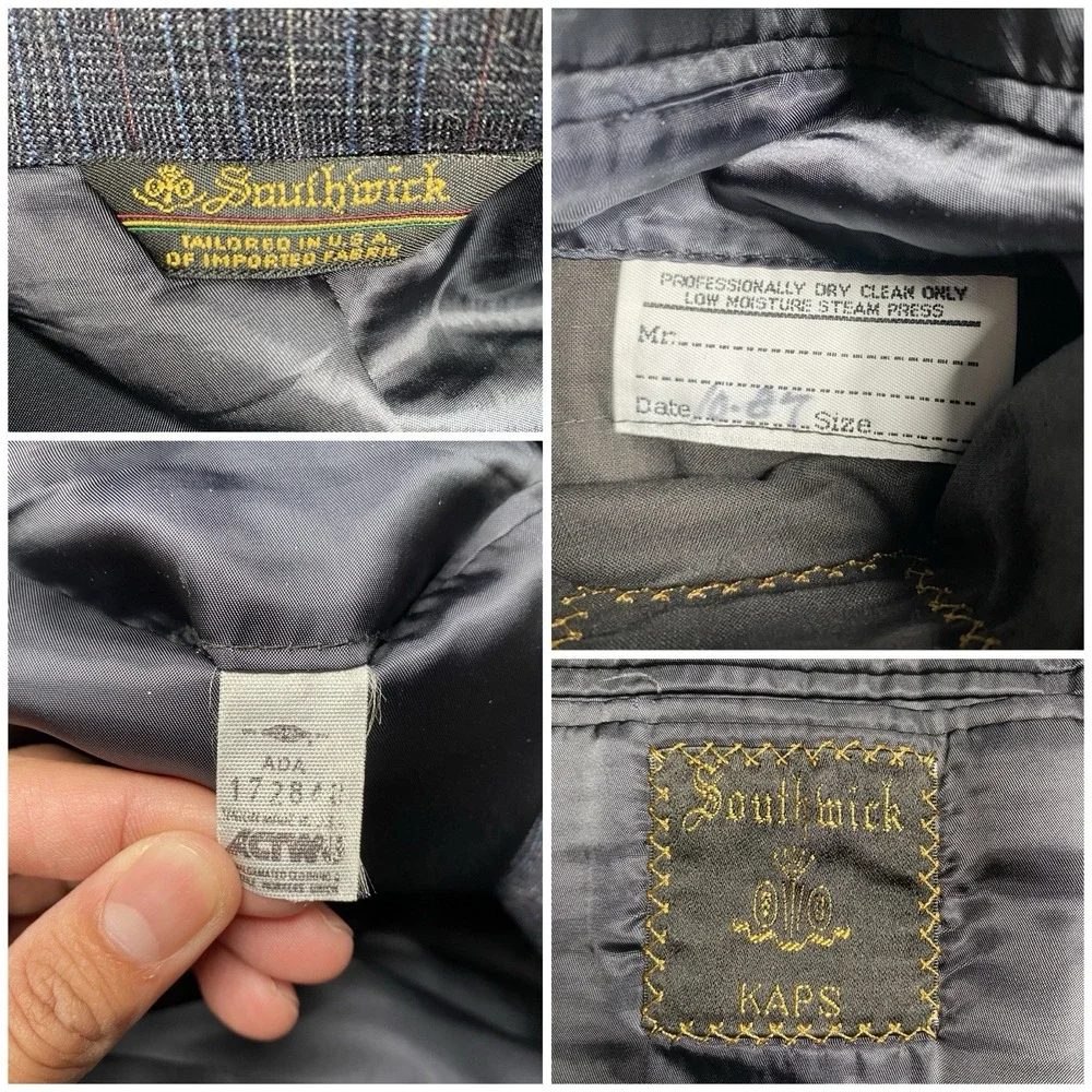 Southwick suit piece